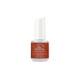 IBD Just Gel Polish Gilded Duchess – coppery bronze glitter gel polish with sparkling shimmer and LED/UV cure.